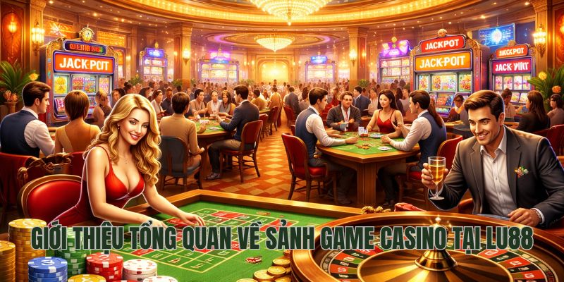 Giới thiệu tổng quan về sảnh game casino tại Lu88